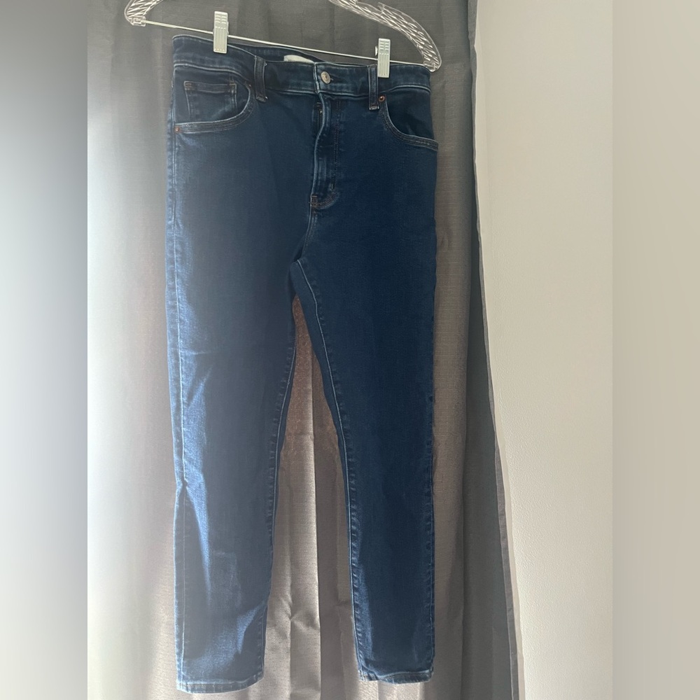 Abercrombie & Fitch Dark Blue Skinny Jeans